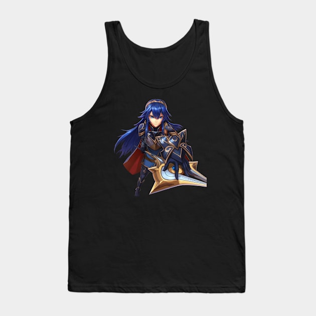 Lucina, Brave Princess Tank Top by hybridmink